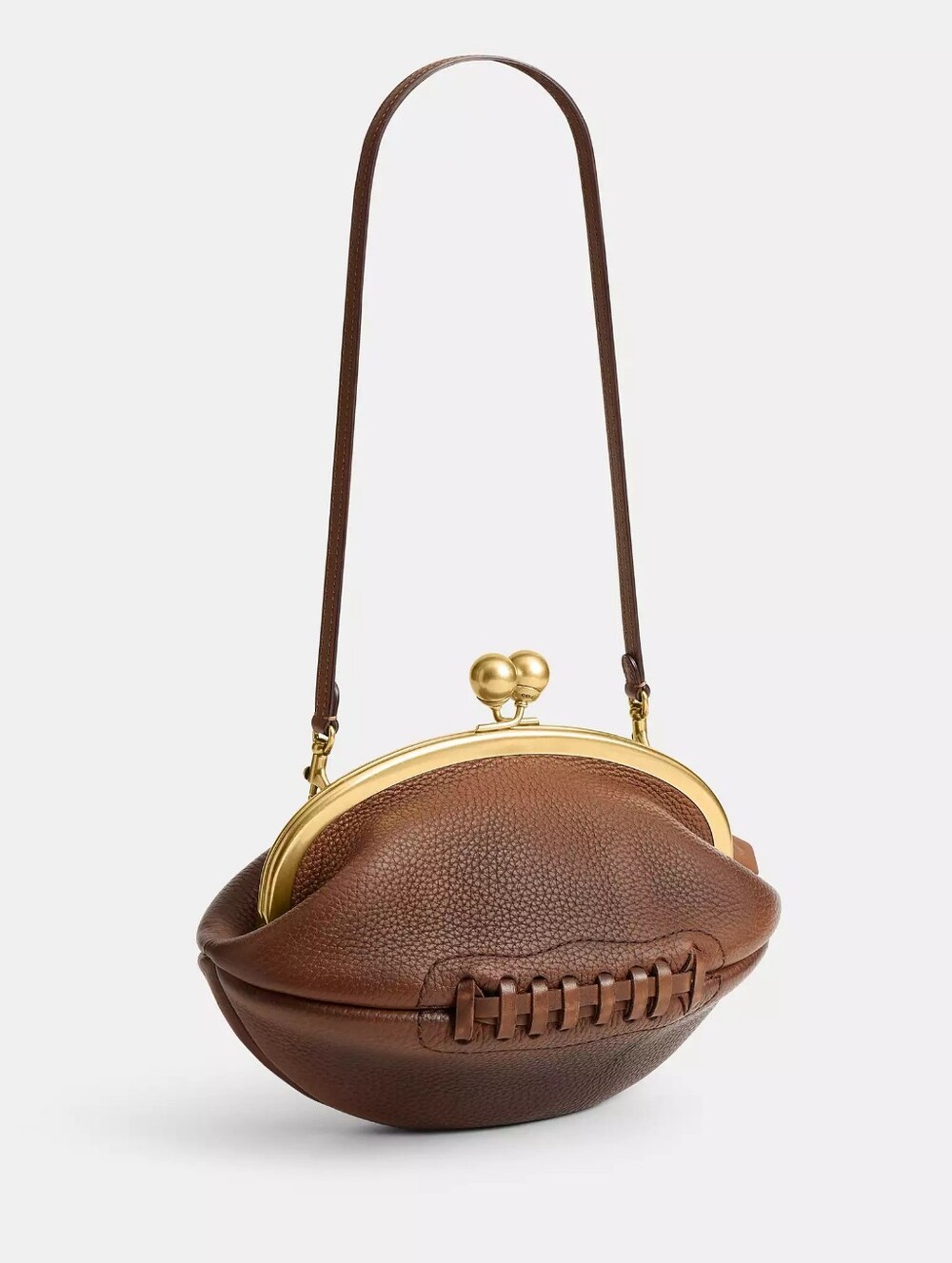 Coach RUNWAY Football Kisslock Frame Bag - Picture 2 of 9